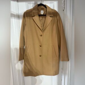 GAP Women's Camel Pea Coat